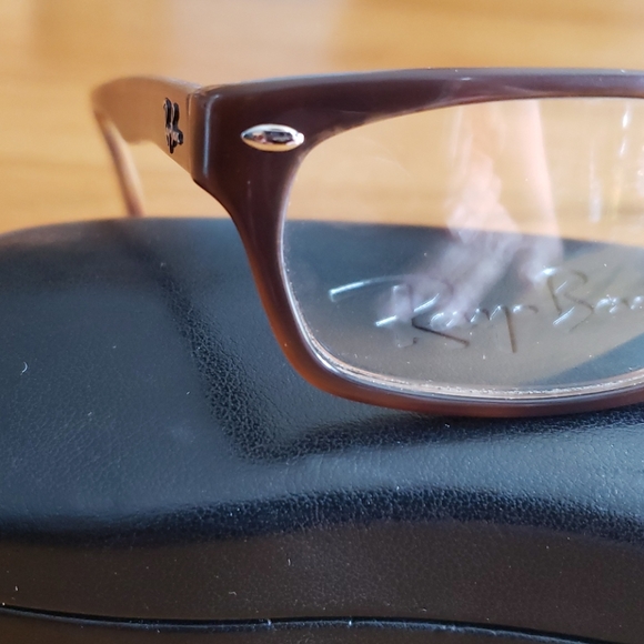 Ray Ban brown eyeglasses with case - Picture 11 of 11